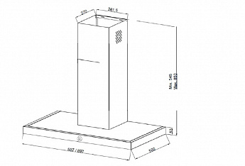 картинка Кухонная вытяжка Jacky's JV II681 