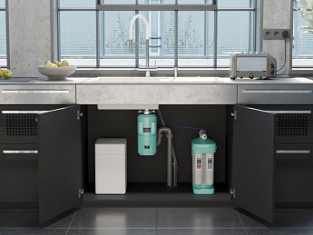 картинка Измельчитель пищевых отходов Omoikiri Nagare Slim 1250 Az 