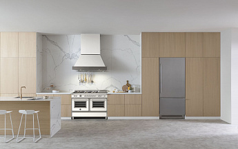 картинка Комбинированная кухонная плита Bertazzoni HER126G2EAVT слоновая кость 