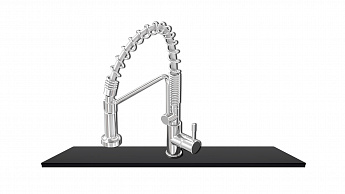 картинка |Discount| Подставка под кран Kit Kraken WING-CREEK черный 