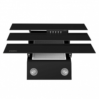 картинка Кухонная вытяжка Maunfeld CASCADA 60 BLACK 