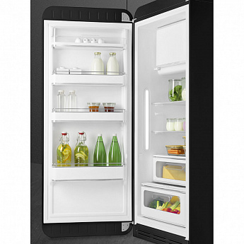 картинка Отдельностоящий холодильник Smeg FAB28LBL6 черный 