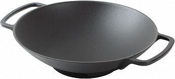 картинка Чугунная сковорода-ВОК Korting K1128 