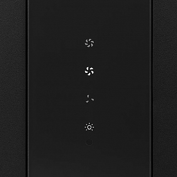 картинка Кухонная вытяжка Krona HOLLY ISOLA 500 BLACK S 