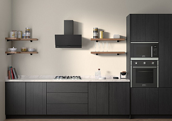 картинка Микроволновая печь Krona RIFLESSO 60 BL черный 