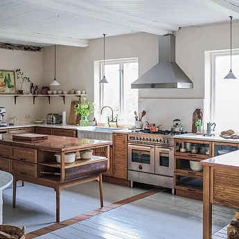 картинка Комбинированная кухонная плита Bertazzoni PRO95I2EXT нержавеющая сталь 