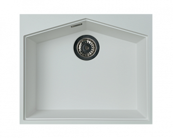 картинка |Discount| Мойка для кухни Kit Kraken OCEAN белая 