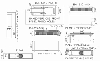 картинка Кухонная вытяжка Elica RULES @ BL/F/120 