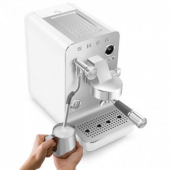 картинка Кофемашина Smeg EMC02WHMEU белый 