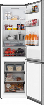 картинка Отдельностоящий холодильник Weissgauff WRK 2000 Total NoFrost Inverter Inox 