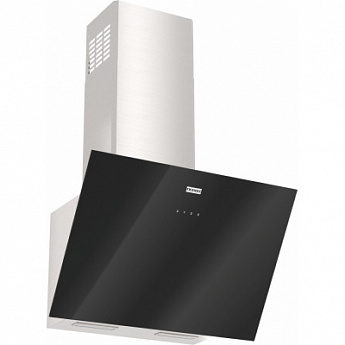 картинка Кухонная вытяжка наклонная Franke LENS BK/SS 60 черная 