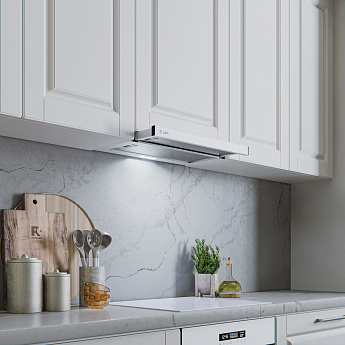 картинка Кухонная вытяжка Lex HIDE 600 WHITE 