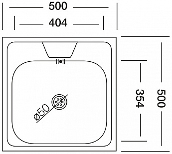 картинка Мойка для кухни Владикс V-406 