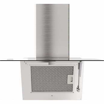 картинка Кухонная вытяжка наклонная Franke LENS BK/SS 60 черная 