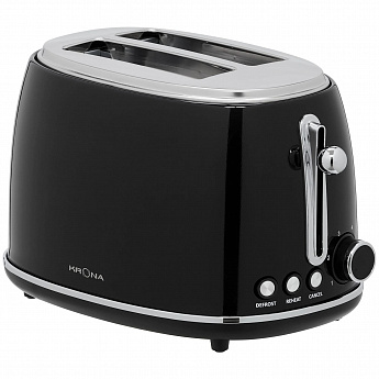 картинка Тостер Krona Stahl Black черный 