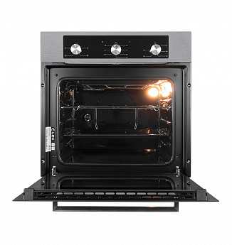 картинка Электрический духовой шкаф Lex EDM 042 IX нержавеющая сталь 