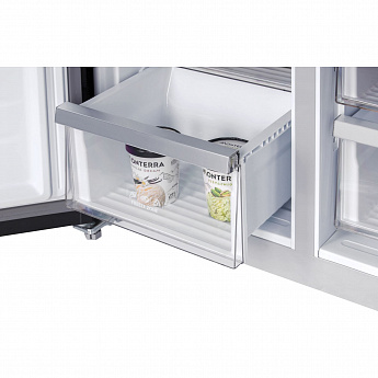 картинка Отдельностоящий холодильник Hiberg RFQ-555DX NFGB inverter 