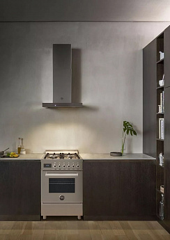картинка Комбинированная кухонная плита Bertazzoni PRO64L1EXT нержавеющая сталь 
