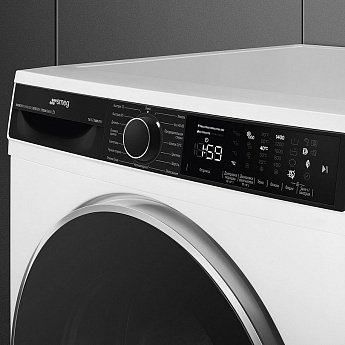 картинка Стиральная машина с паром Smeg WM3T04RU4 