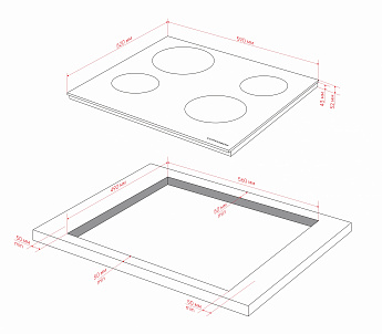 картинка Электрическая варочная панель Kuppersberg ECO 603 