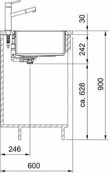 картинка Кухонная мойка Franke BXM 210/110-68 F-INOX 