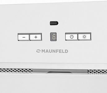 картинка Кухонная вытяжка Maunfeld FANTASY 1000ST 60 белое стекло 