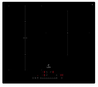 картинка Индукционная варочная панель Lex EVI 631A I BL 