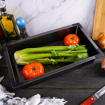 картинка Коландер Ledeme K30340B графит 