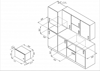 картинка Микроволновая печь Monsher MMH 1020 BX 