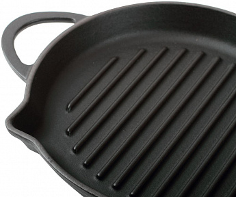 картинка Чугунная сковорода-гриль Korting K 1133 