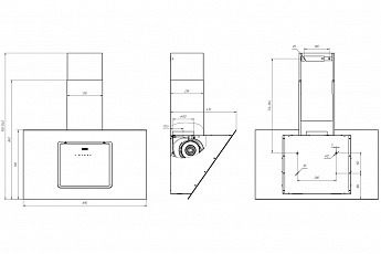 картинка Кухонная вытяжка Franke MELODY 90 BG 