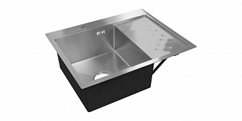 картинка Мойка для кухни Premial 6350 EYRIE SILK brush steel 