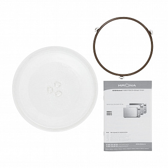 картинка Микроволновая печь Krona QUANTUM 44 BL/IX нержавеющая сталь 