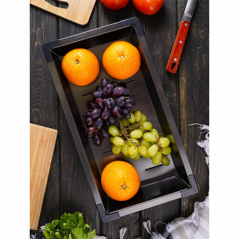 картинка Коландер Ledeme K30340B графит 