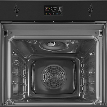 картинка Электрический духовой шкаф с функцией СВЧ Smeg SO6302M2N 