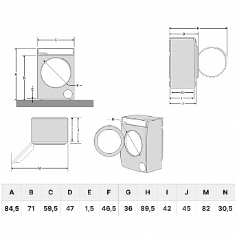 картинка Стиральная машина Korting KWM 42ID1460 