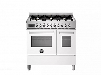 картинка Комбинированная кухонная плита Bertazzoni PRO96L2EBIT белая 