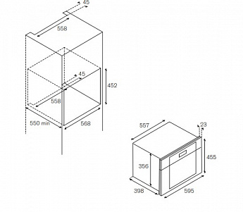 картинка Кофемашина Bertazzoni M45CAFX 