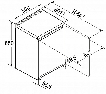 картинка Отдельностоящий холодильник Liebherr Rd 1200-20 001 