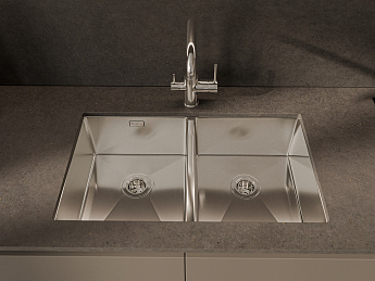 картинка Мойка для кухни Rivelato Rinox 7444 U2 