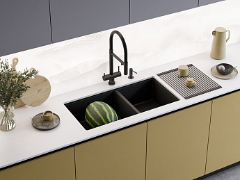 картинка Мойка Omoikiri 85-2-LB-U/IF SIDE LG 