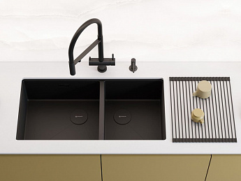 картинка Мойка Omoikiri 85-2-LB-U/IF SIDE LG 